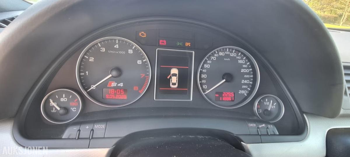 2004 Audi S4 4.2 V8 344HK QUATTRO MANUELL LAV KMSTAND ORIGINAL BIL